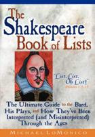 The Shakespeare Book of Lists