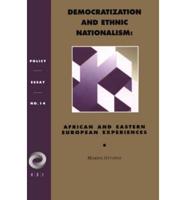 Democratization and Ethnic Nationalism