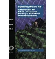 Supporting Effective Aid