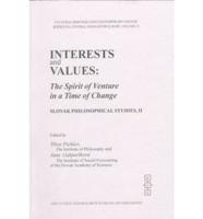 Interests and Values
