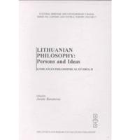Lithuanian Philosophy