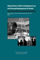 Administrators' Guide to Employment Law and Personnel Management in Schools