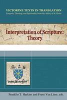 Interpretation of Scripture: Theory