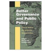 Better Governance and Public Policy