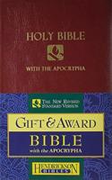 NRSV Gift & Award Bible With the Apocrypha (Imitation Leather, Burgundy)
