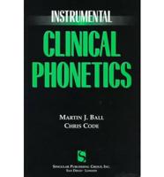 Instrumental Clinical Phonetics