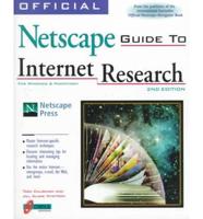 Offical Netscape Guide to Internet Research
