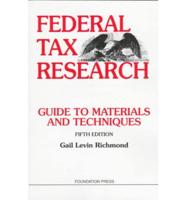 Federal Tax Research