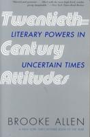 Twentieth-Century Attitudes