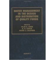 Water Management in the Design and Distribution of Quality Foods