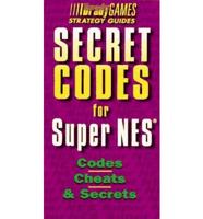 Secret Codes for Super NES