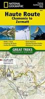 Haute Route Map [Chamonix To Zermatt]