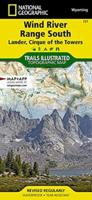 Wind River Range South Map [Lander, Cirque Of The Towers]