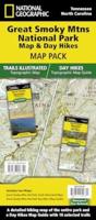Great Smoky Mountains National Park Map & Day Hikes [Map Pack Bundle]