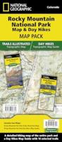 Rocky Mountain National Park Map & Day Hikes [Map Pack Bundle]