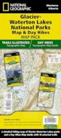 Glacier-Waterton Lakes Day Hikes & National Parks Maps [Map Pack Bundle]