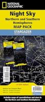 National Geographic Night Sky (Stargazer Folded Map Pack Bundle)