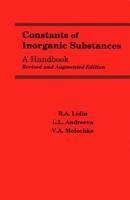 Constants of Inorganic Substances