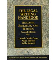The Legal Writing Handbook