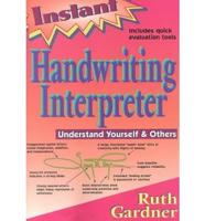 Instant Handwriting Interpreter