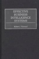 Effective Business Intelligence Systems