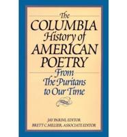 Columbia History of American Poetry
