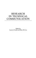 Research in Technical Communication