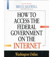 How to Access the Federal Government on the Internet
