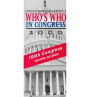 Who's Who in Congress 2000