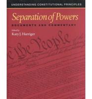 Separation of Powers