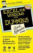 EXCEL for Windows for Dummies Quick Reference