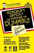 Microsoft Office 4 for Windows for Dummies