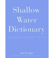 Shallow-Water Dictionary