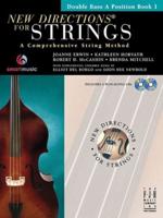 New Directions(r) for Strings, Double Bass a Position Book 1