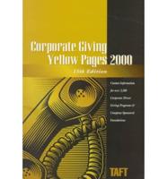 Corporate Giving Yellow Pages 2000