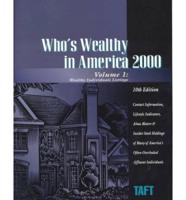Who's Wealthy in America 2000