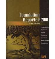 Foundation Reporter 2001