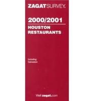 2000/2001 Houston Restaurants