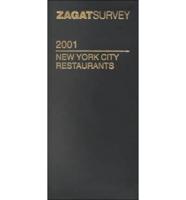 2001 New York City Restaurants