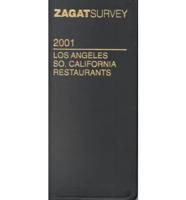 2001 Los Angeles, So. California Restaurants