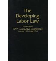 The Developing Labor Law