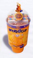 Books in a Cup, Orange Pack of 6