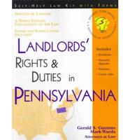 Landlords' Rights & Duties in Pennsylvania