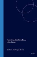 American Conflicts Law