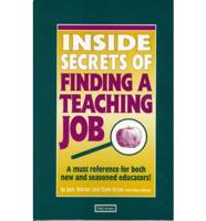 Inside Secrets of Finding a Teaching Job