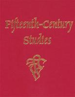 Fifteenth-Century Studies. 28