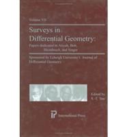 Surveys in Differential Geometry V.7
