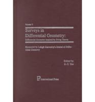 Surveys in Differential Geometry V.4