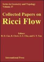 Collected Papers on Ricci Flow. Vol. 37