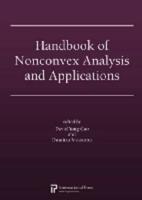 Handbook of Nonconvex Analysis and Applications